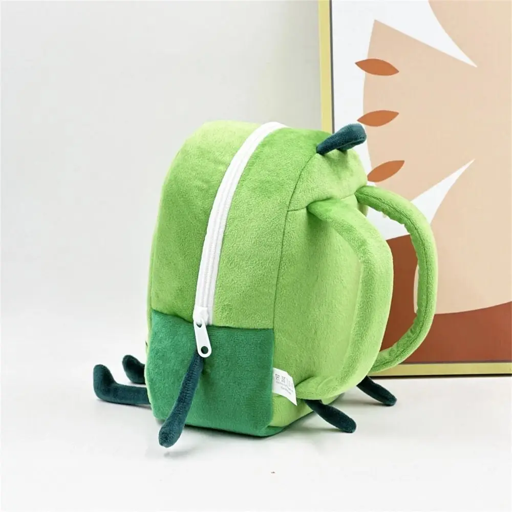 Tragbare Cartoon Schultern Tasche Druck Plüsch Handtasche Hohe kapazität Nette Make-Up Tasche Kinder