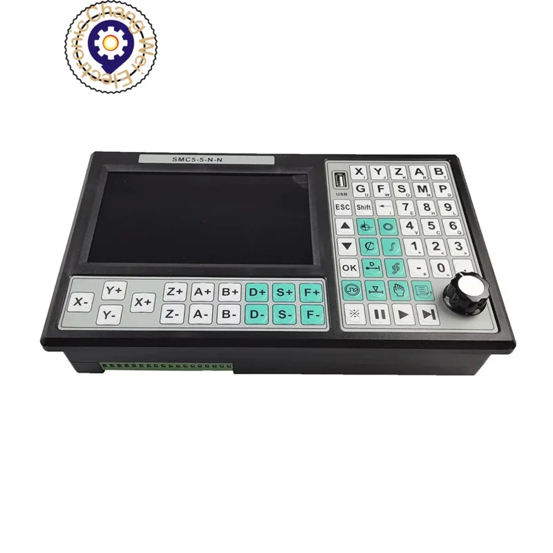 CNC offline controller SMC5-5-N-N 5-axis set 500KHz RTCP motion control system 6axis handwheel instead of mach3 cyclmotion