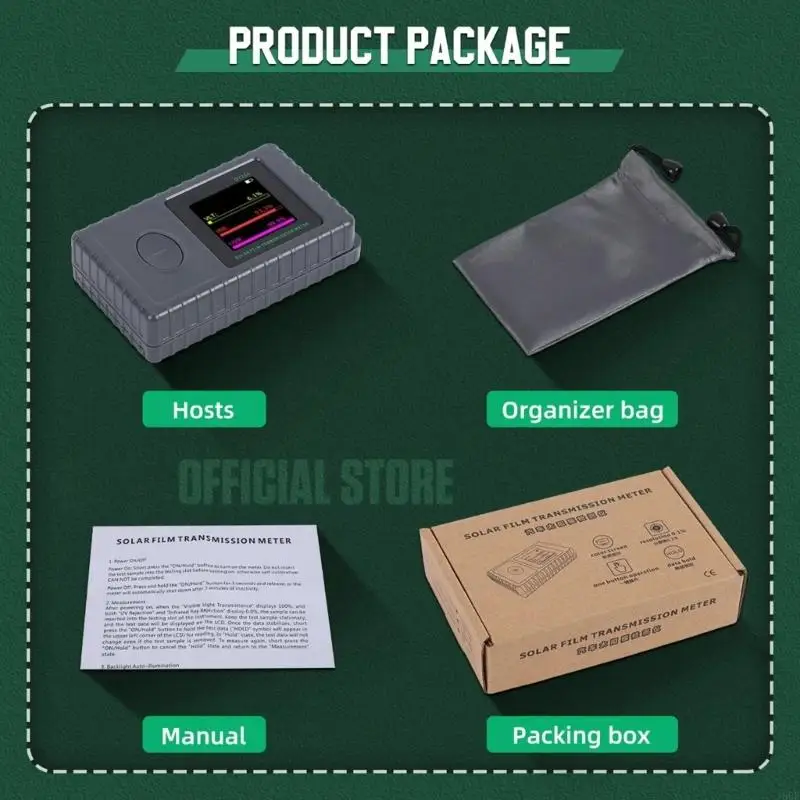 

J60F Automotive Window Film Tester for Accurate Heat Insulation & Light Transmittance