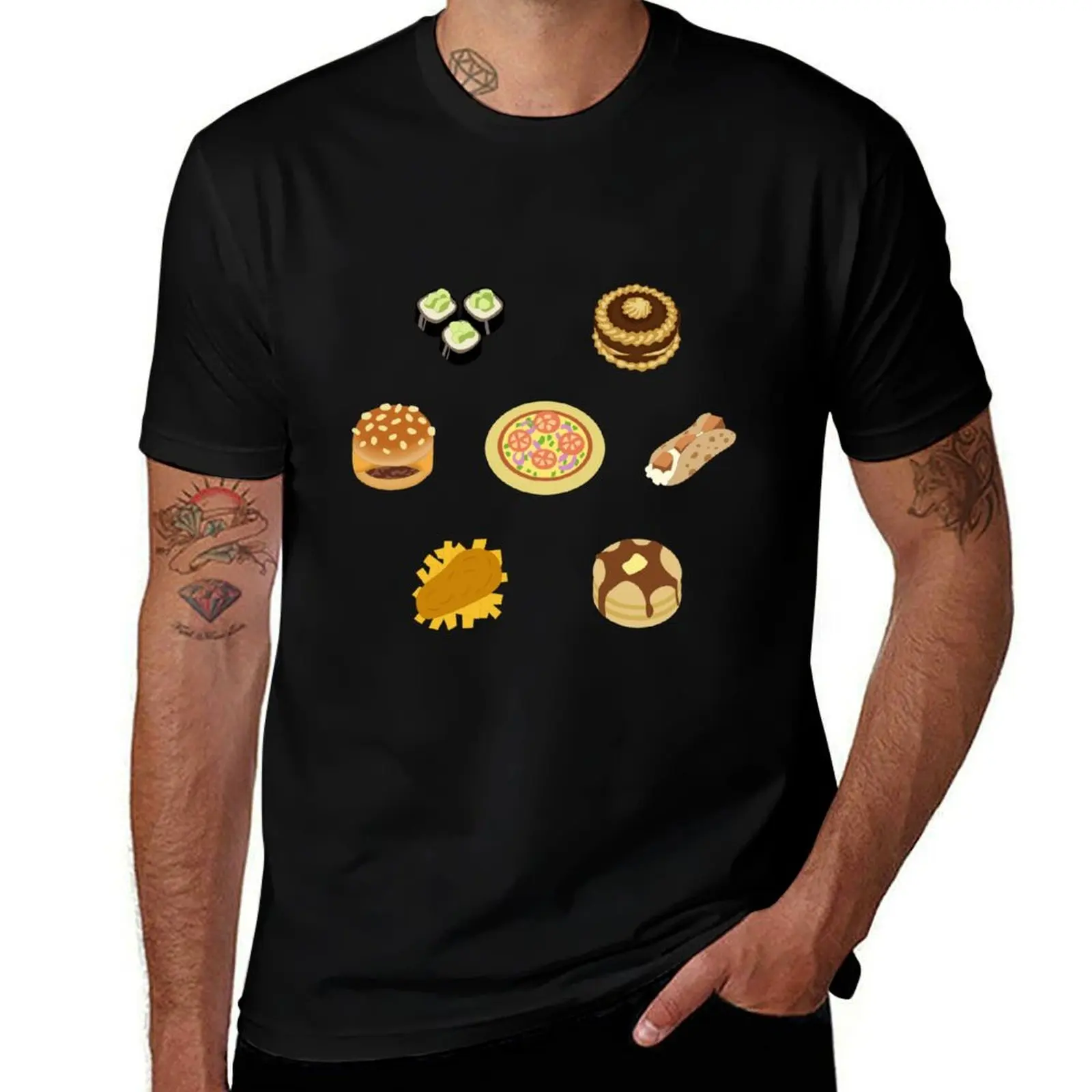 

Overcooked Recipes T-Shirt Big and Tall Gym T-Shirt