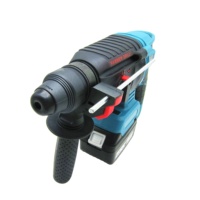 20V Wireless  Rechargeable Electric Brushless Hammer Drill with 2 Battery 1 charger and tool box