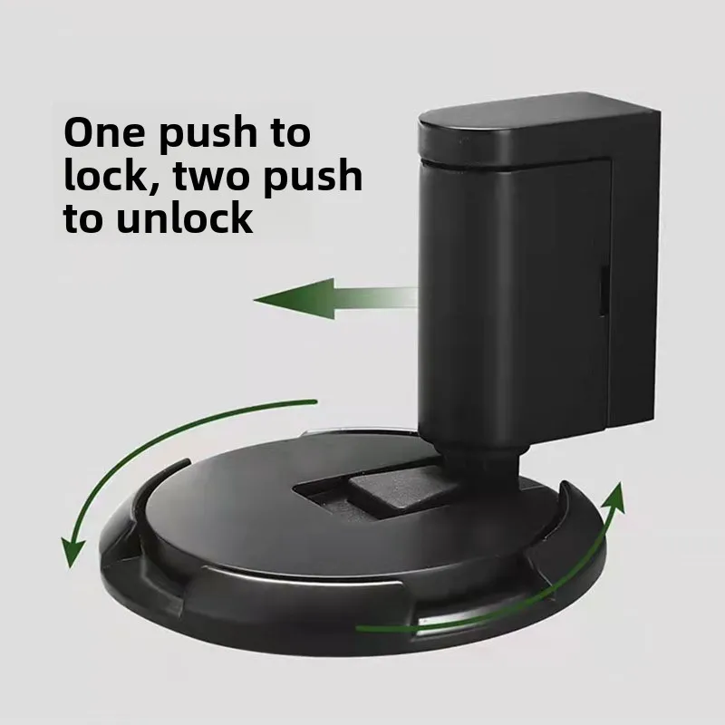 

Магнитный дверной стопор без сверления, бесшумный напольный ограничитель для двери с винтами, клейким креплением, регулируемый, механический, магнитный