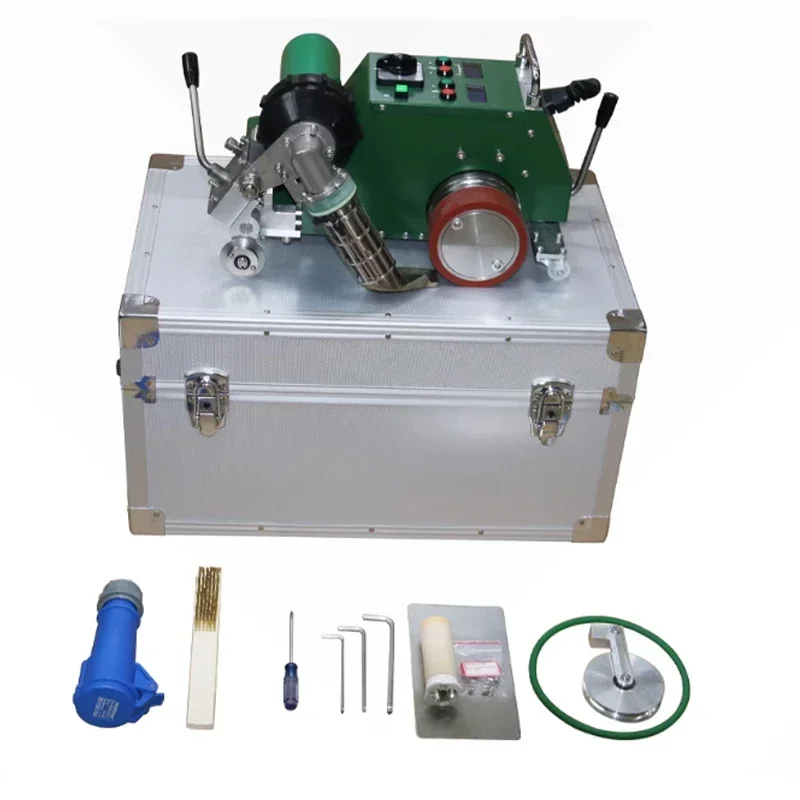 

30MM LST-UME Banner Welder PVC Tarpaulin Membrane Automatic Walking Heat Sealing Welding Machine Film Advertising Cloth Splicing