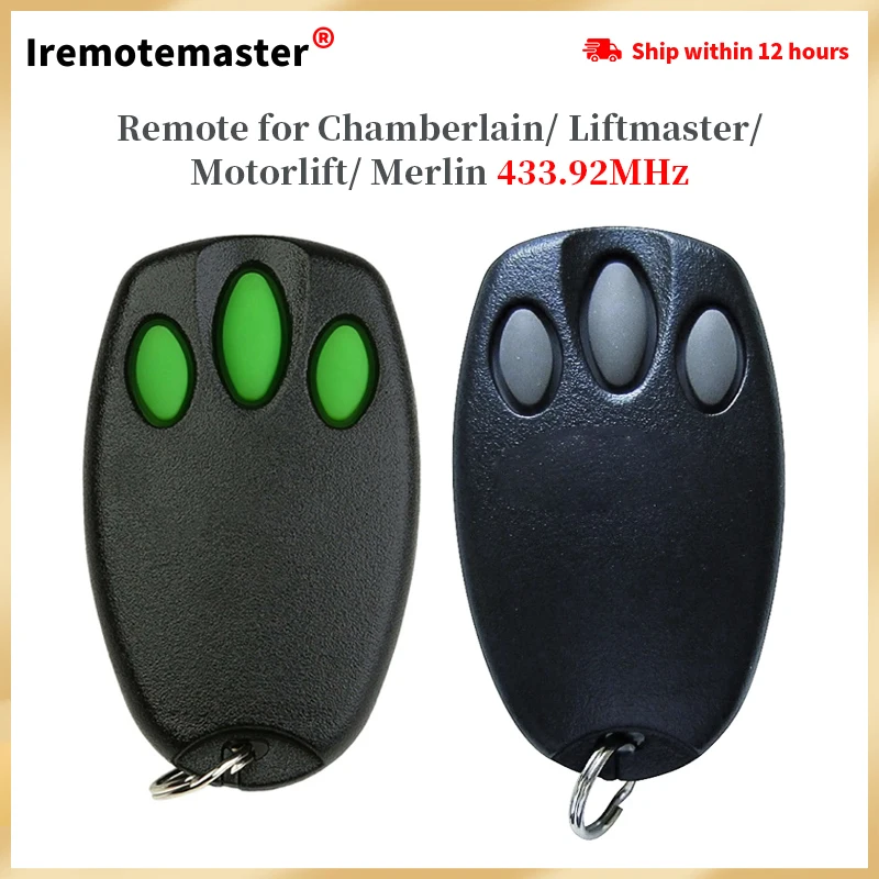 For  Merlin+ C945 C943 CM842 94335E 84335EML Remote Control Motorlift 1A5639-7 D-66793 Garage Door Opener