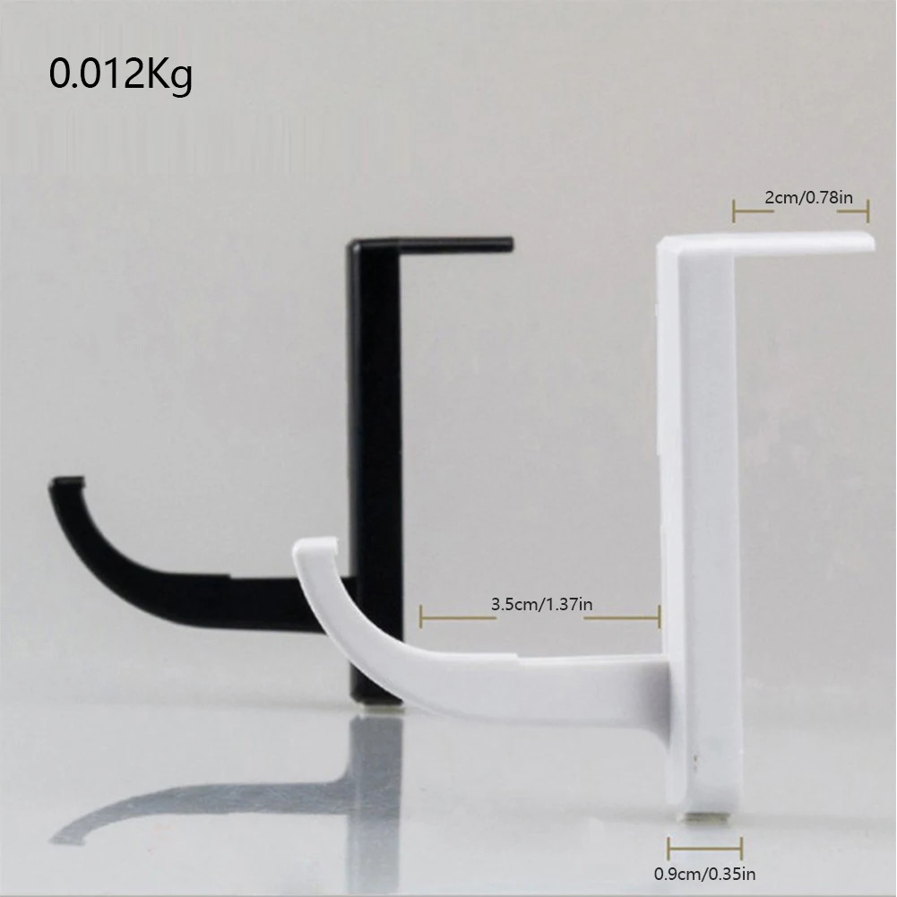 1/2Pcs Wall Headphone Holder Hanger PC Monitor Stand Durable Headphone Accessories Headset Hanger PC Universal Monitor Bracket