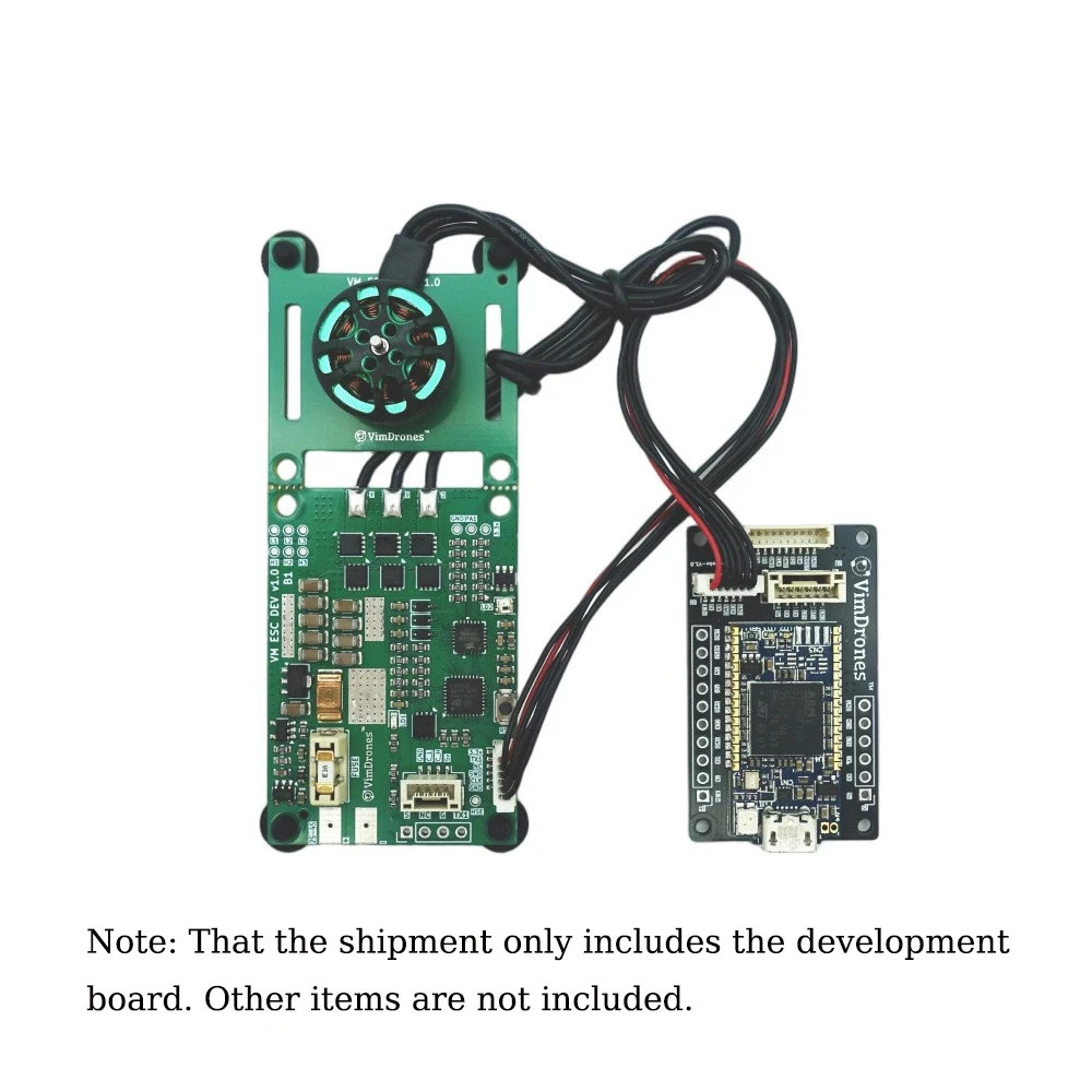 

1404 4300KV Drone Motor Drive Development Board Equipped Brushless Motor STM32 Chip CAN Bus Transceiver Voltage Current Sampling