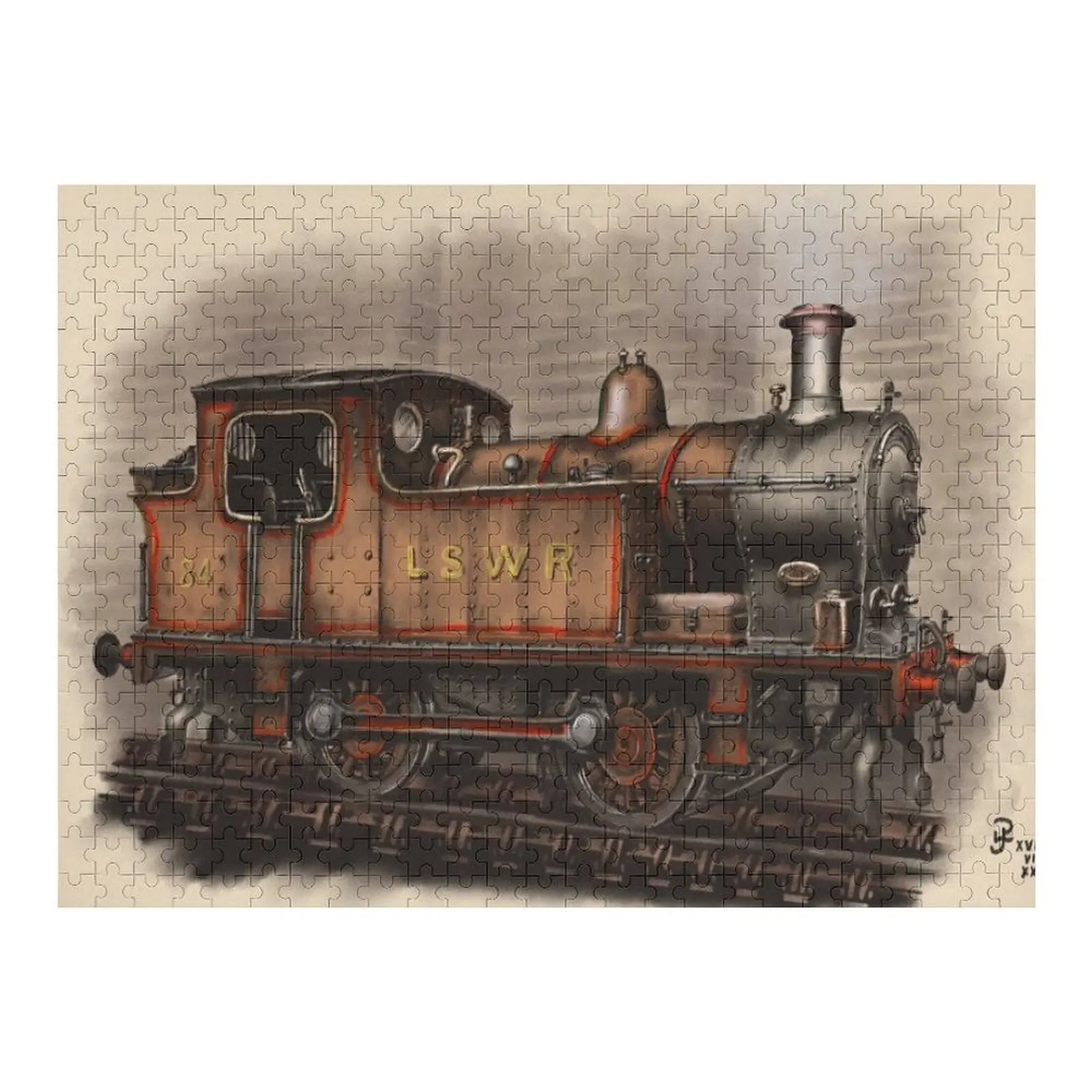 

LSWR No84. Пазл на заказ, персонализированные детские подарки, деревянные коробки, головоломка