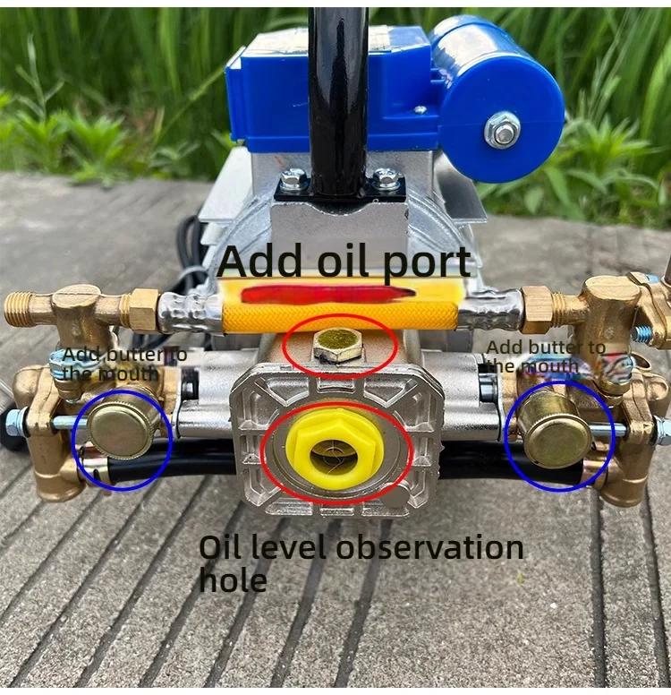 Electric Sprayer Household Four-stroke Dual Cylinder Spraying Pump Agricultural