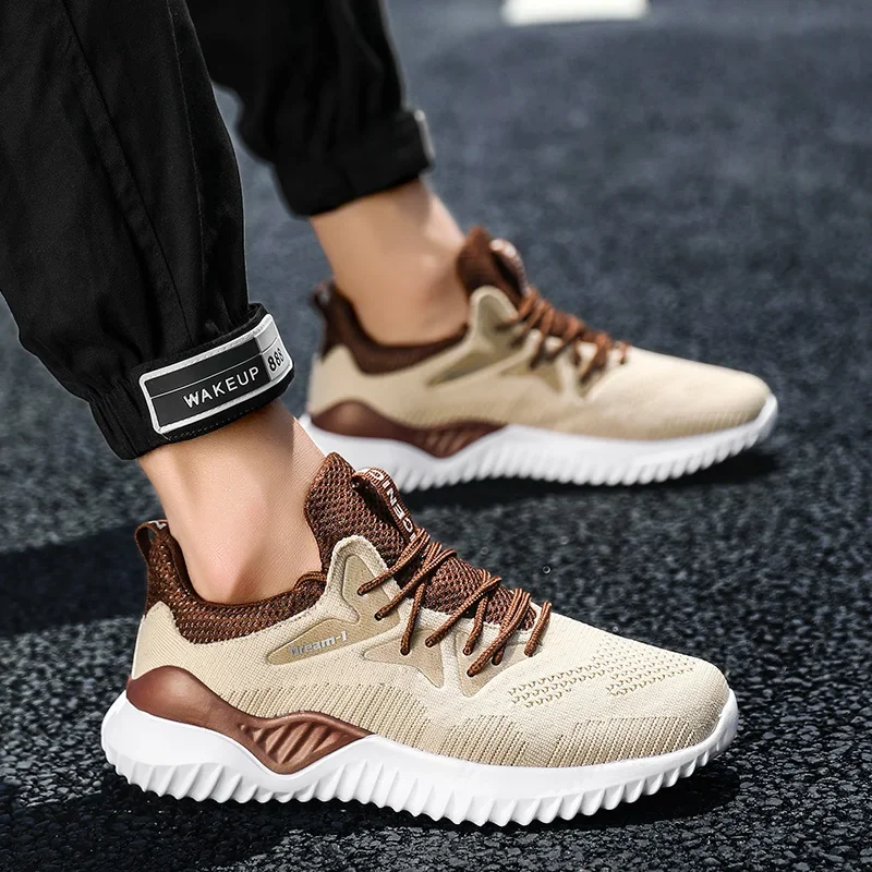 New Running Shoes Men Summer Breathable Casual Sneakers Outdoor Sport Shoes Athletic Trainers Tenis Masculino Zapatillas Deporte