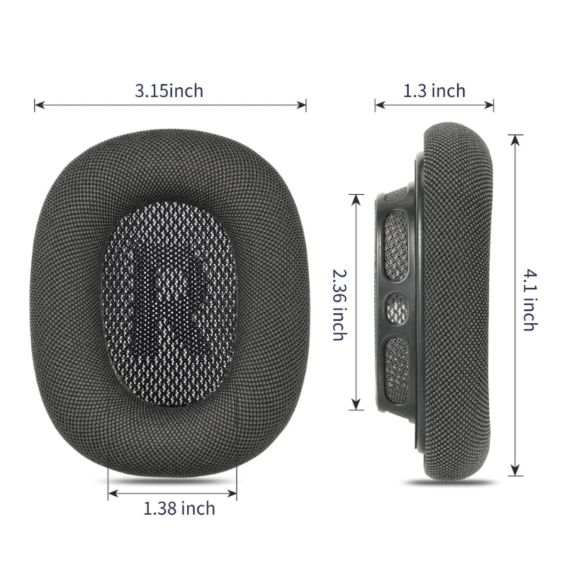 وسادات أذن شبكية بديلة لسماعات AirPods Max وسائد أذن مغناطيسية