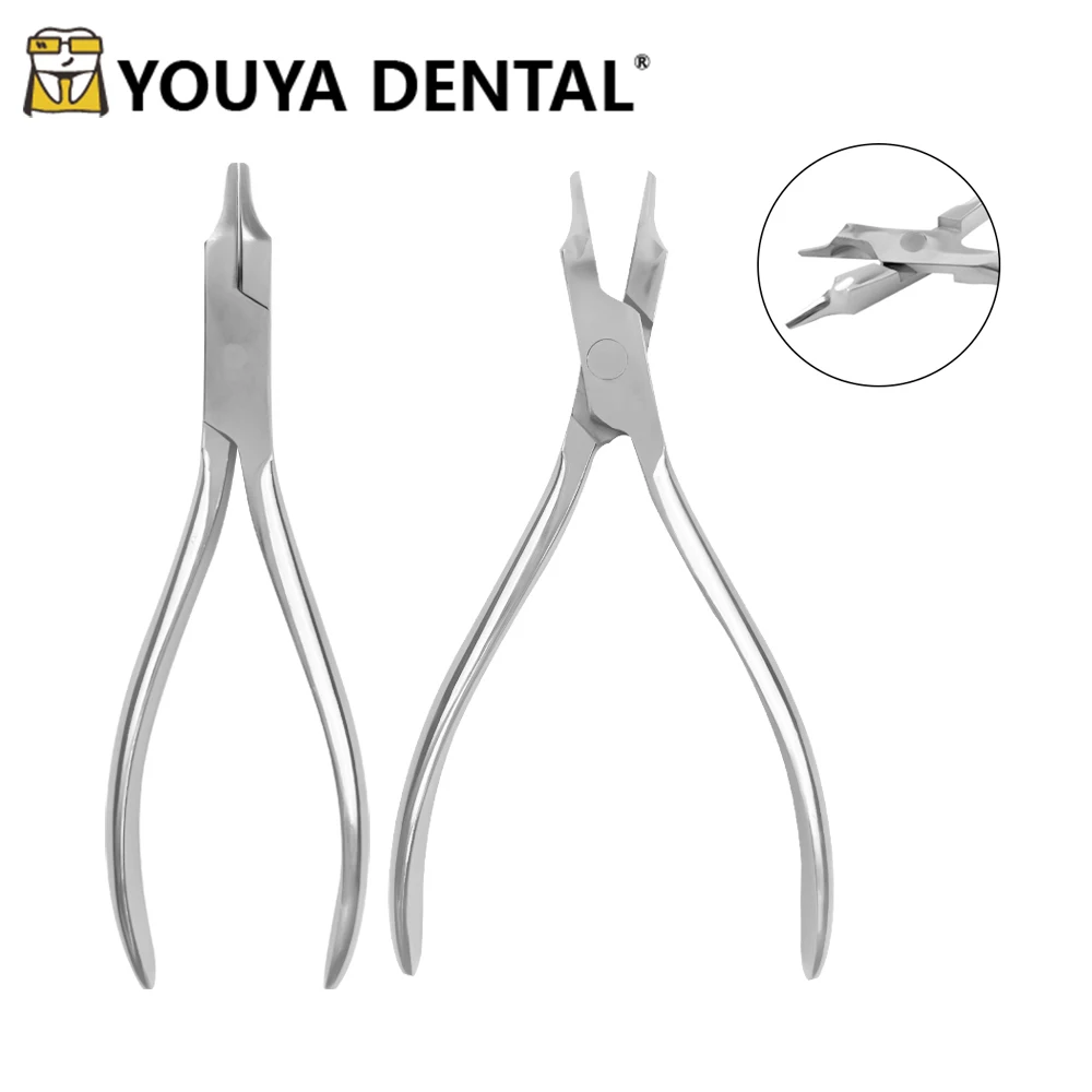 

Stainless Steel Three Jaws Plier Dental Orthodontic Oral Instrument Dentistry Laboratory Technical Plier Wire Bending Pliers