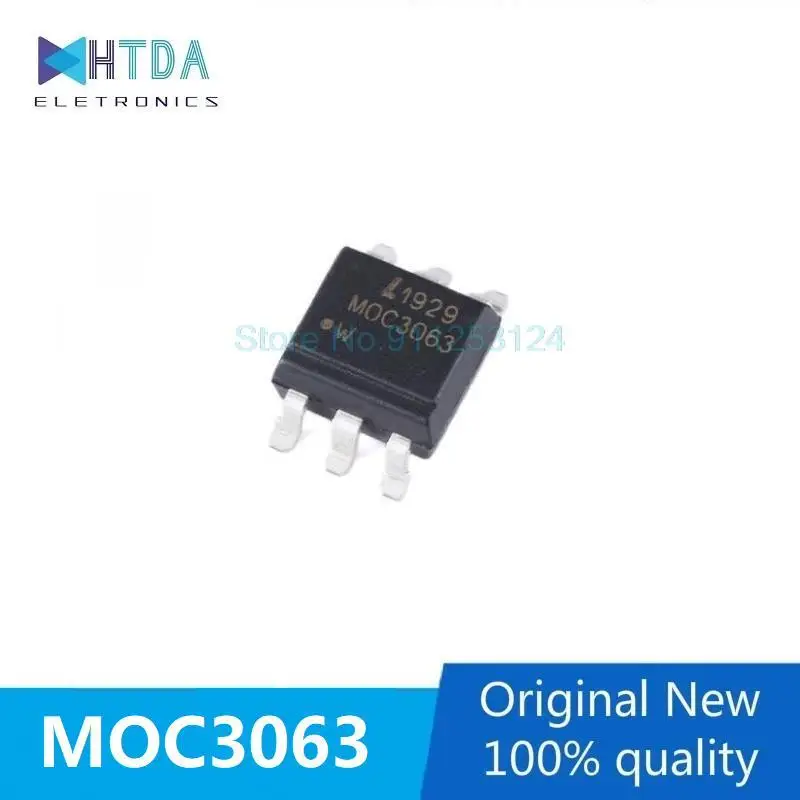 10pcs/lot MOC3063 SOP6 MOC3063S-TA1 In Stock