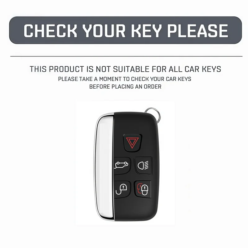 Leather Car Remote Key Case Cover For Land Rover Evoque Freelander Velar Range Rover Sport Discovery 4 Jaguar XE XJ XF