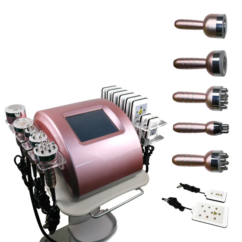 

Professional 6 In1 Lipo Laser Slimming Vacuum Rf Ultrasonic Cavitation Machine / Cavitation 40k for Slimming Machine f
