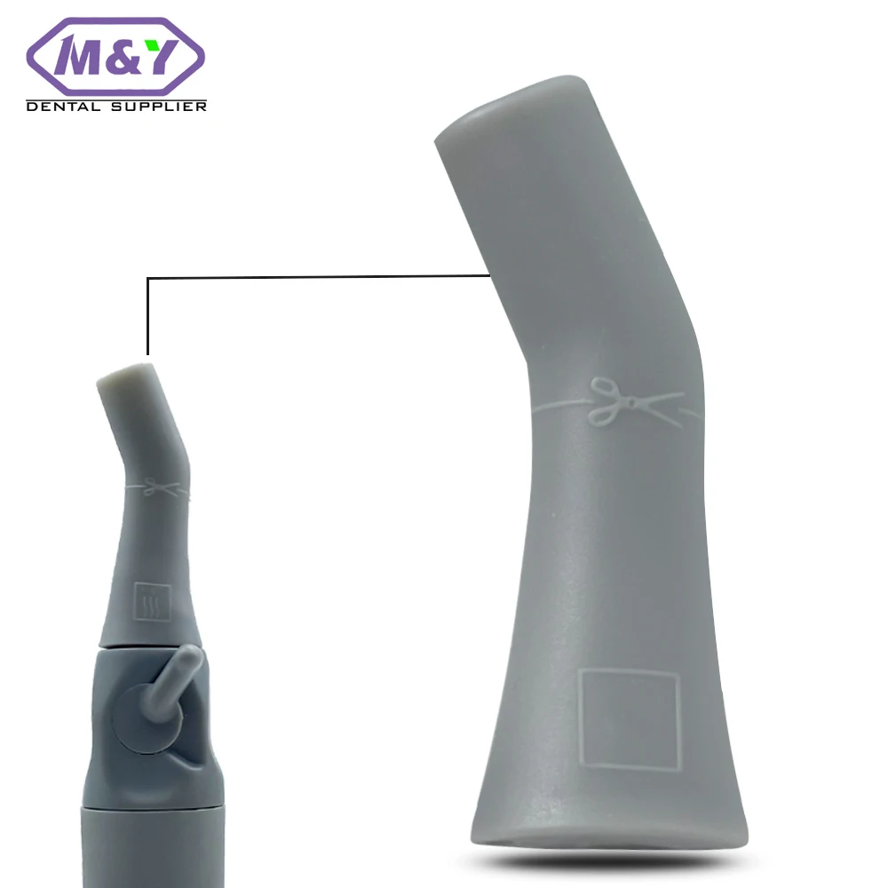 

5 PCS Dental high-end weak suction soft nozzle weak suction silicone replace with buckle adapter Dentistry material