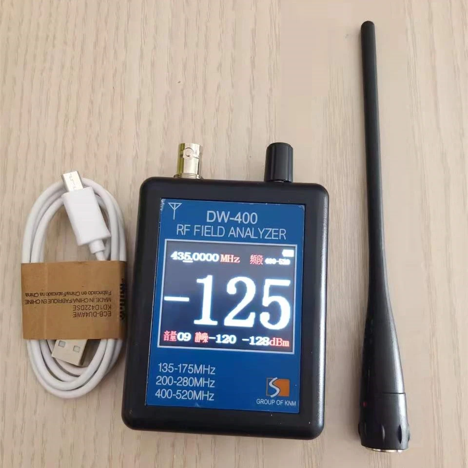 New Digital Field Strength Indicator Meter RF Field Analyzer Field Intensity Meter Radio Direction Finder Radio Detector