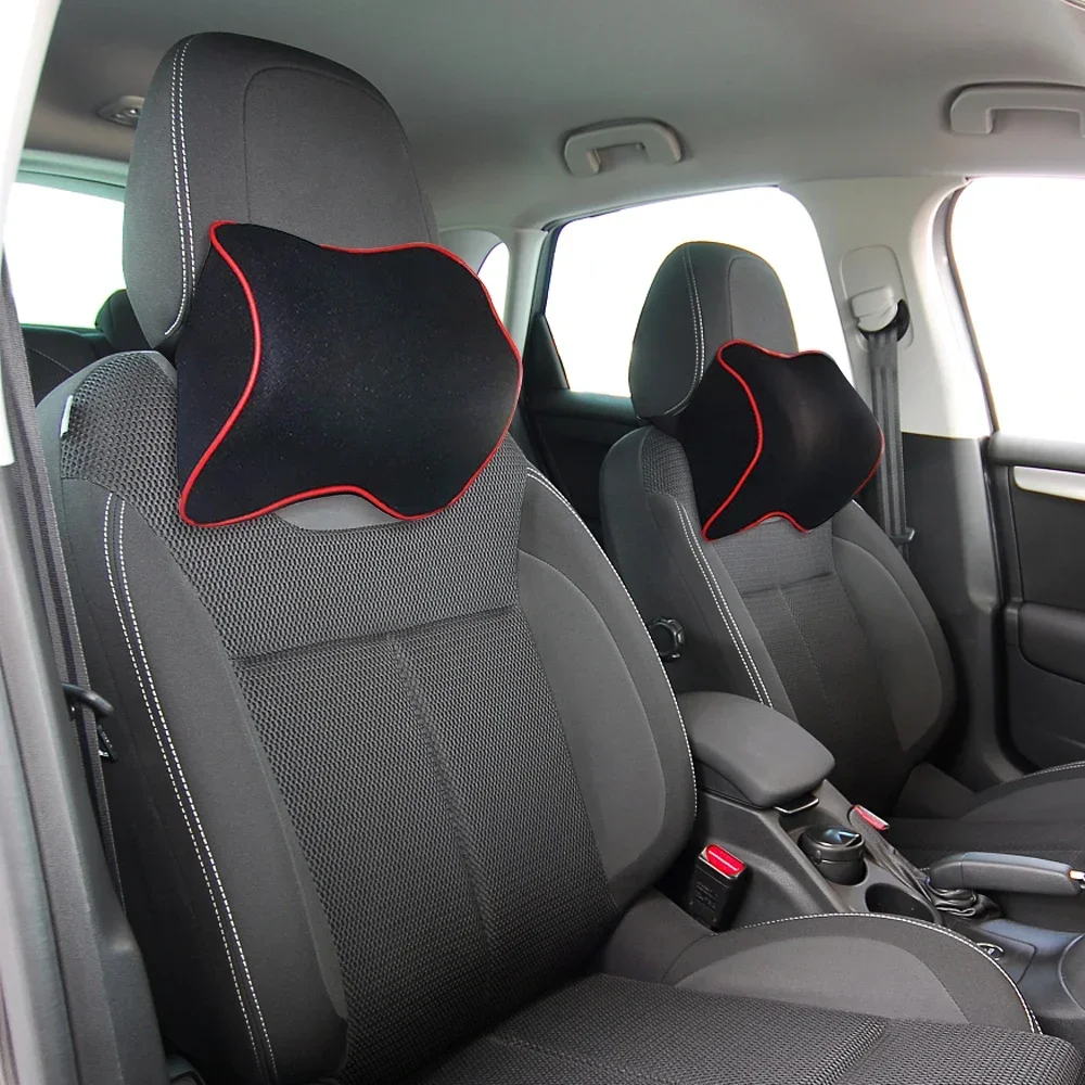 

Car Headrest Neck Pillow Auto Car Neck Cushion Memory Foam Breathable Head Support Neck Rest Protector Automobiles Interior