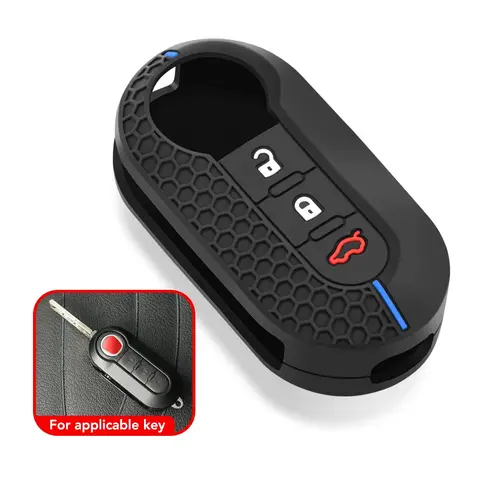 10 best sales cover key fiat 500 - №7