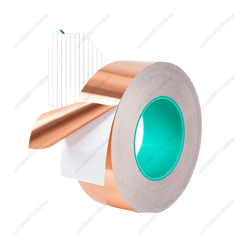 

Double-sided Conductive Copper Foil Tape Grounding Copper Tape Copper Strip 0.065-0.1 Mm