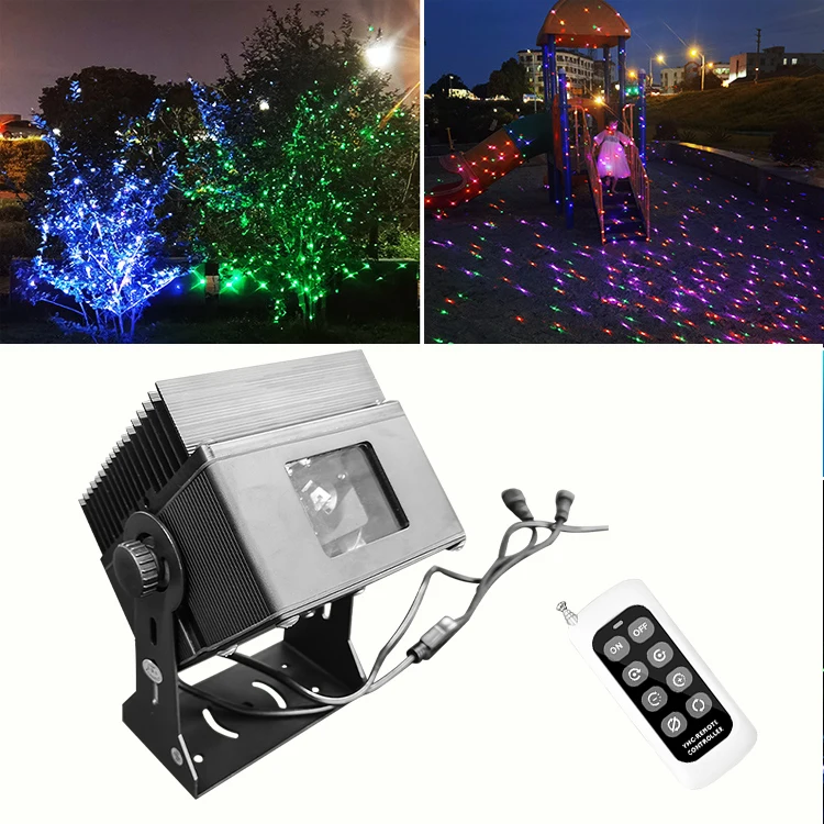 

Full-color Star Projection Light Laser Firefly Decorative Light Lawn Outdoor Lighting Landscape Spotlight DMX512