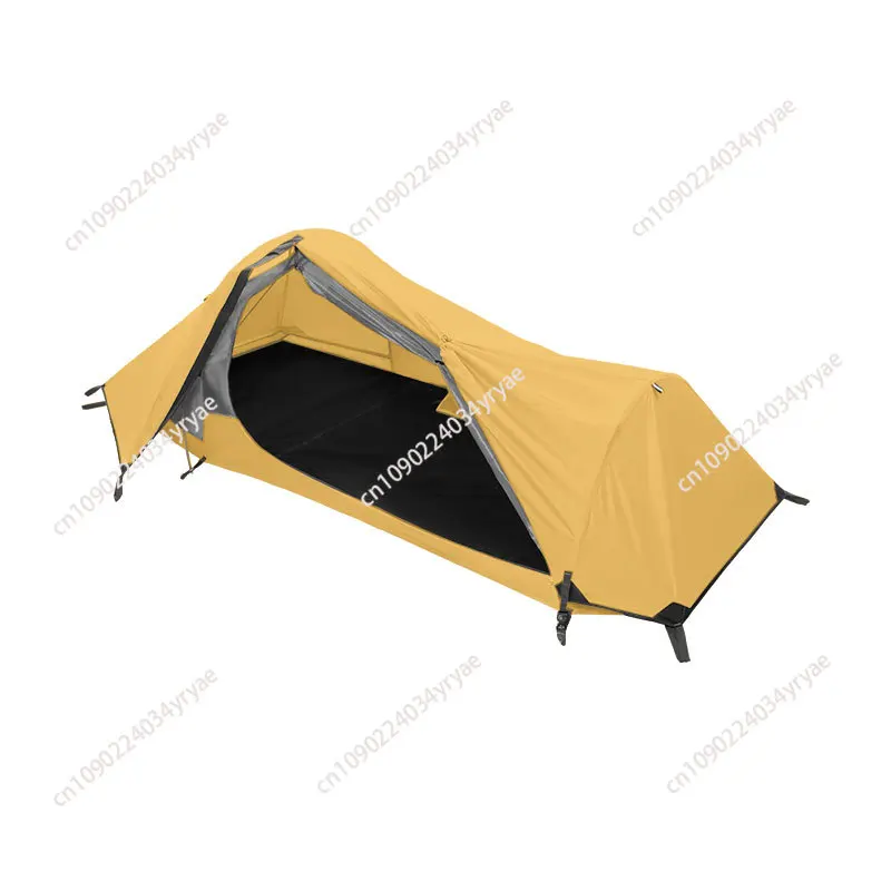 

Туннельная палатка, водонепроницаемая и ветрозащитная уличная палатка, односпальная кровать, палатка для кемпинга на одного человека