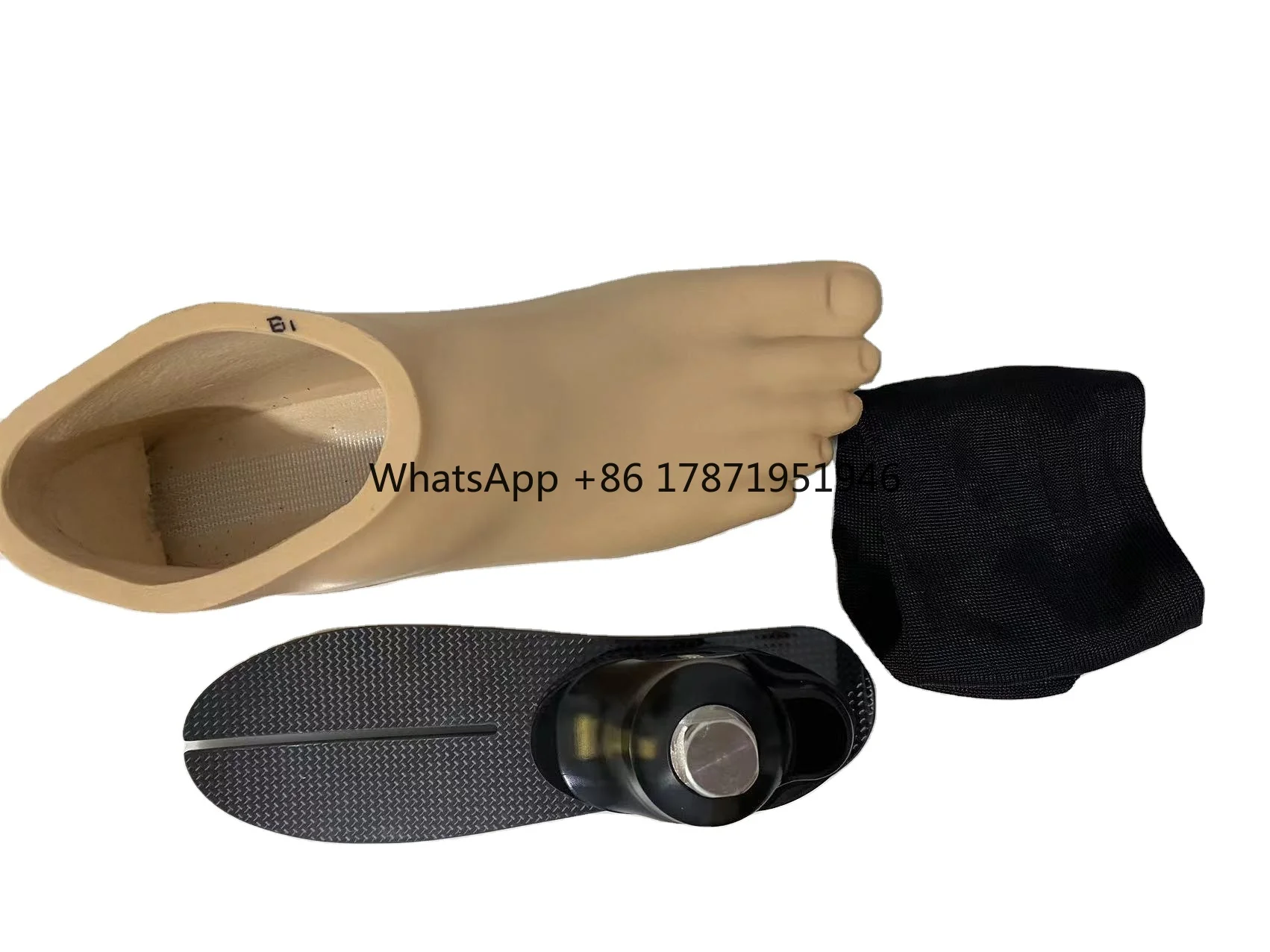 High-Performance universal ankle Carbon Fiber Foot Prosthetic for Amputated Users  Prosthetic foot