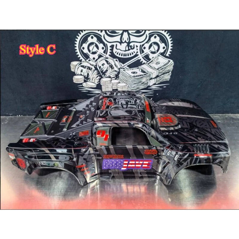 For ARRMA Mojave Universal Short Course Body Shell, EXB Limited Carbon Coating, Limited Stock Multiple Styles RC Truck Mod pats
