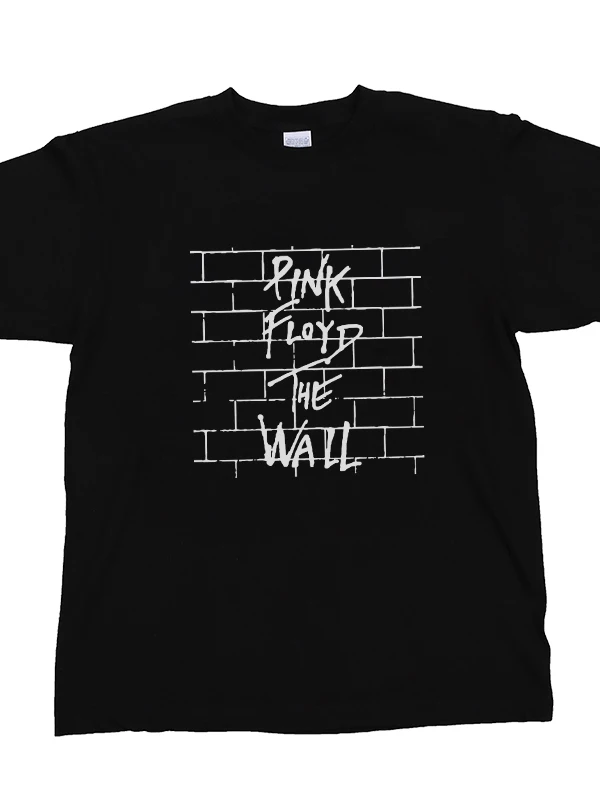 PinkFloyd GunFlower Radiohead Short Sleeve T-Shirt Cotton Pure Breathable Casual Style round Neck Art Theme Print Unisex Summer