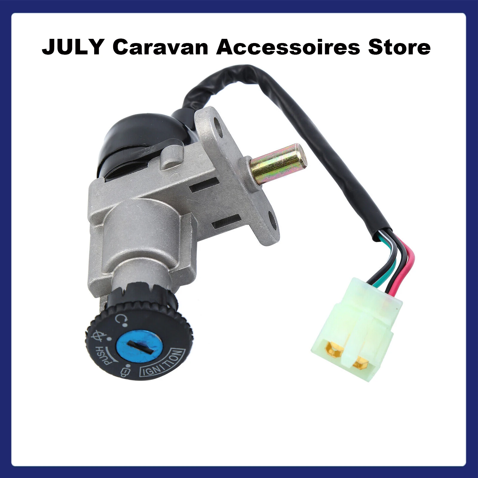 

For 50CC 139QMB 80CC KYMCO 50 GY6 TaoTao ATM50-A-A1 4-Stroke 1 Set Scooter Moped Ignition Switch Lock 5 Wires Motorcycle Parts