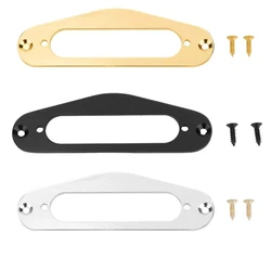 2 Pcs Guitar Pickup Frame Mounting Ring Single Coil Metal Flat Humbucker Pickup Ring For TL Style Electric Guitars