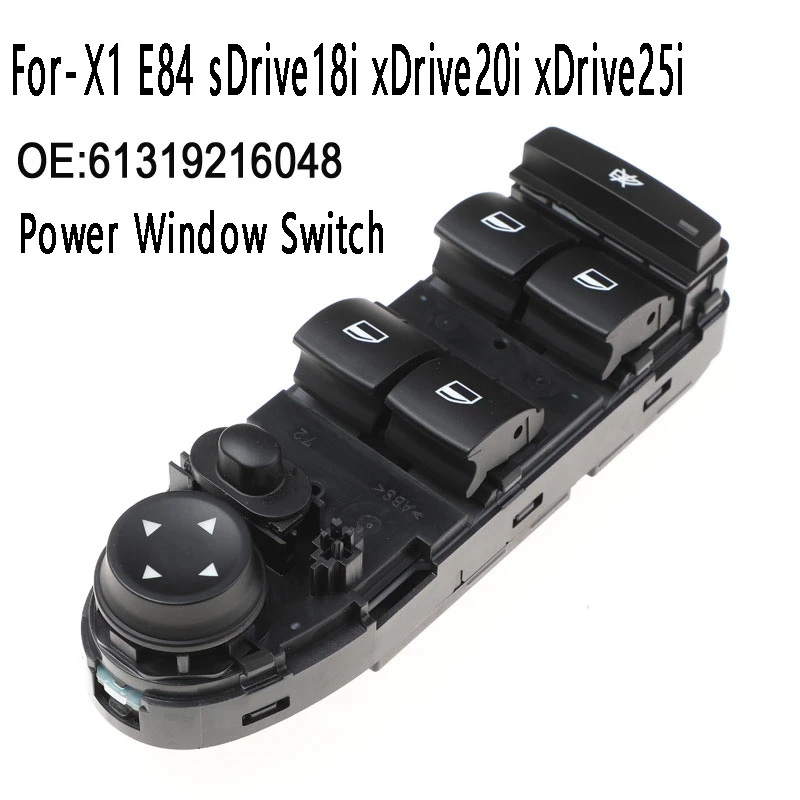 Power Window Switch Electric Window Panel 61319216048 9216048 For-BMW X1 E84 Sdrive18i Xdrive20i Xdrive25i