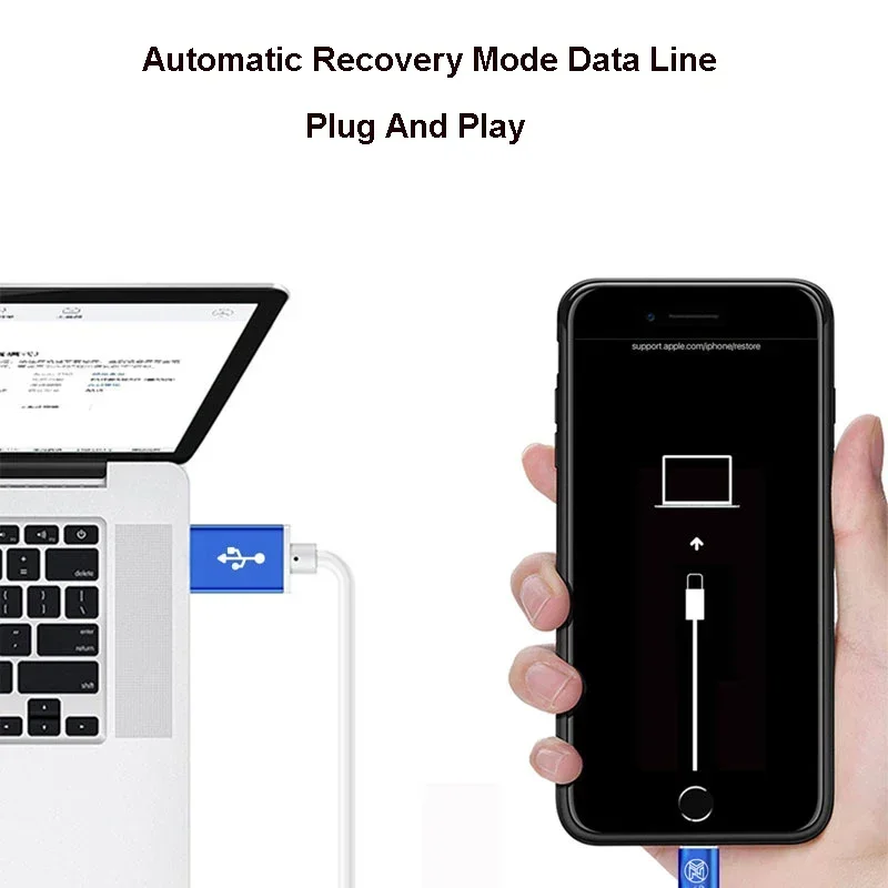 Magico Easy DFU Cable Automatic Recovery Mode Data Cable Is Suitable for IPhone IPad Without The Need for Complex Tools