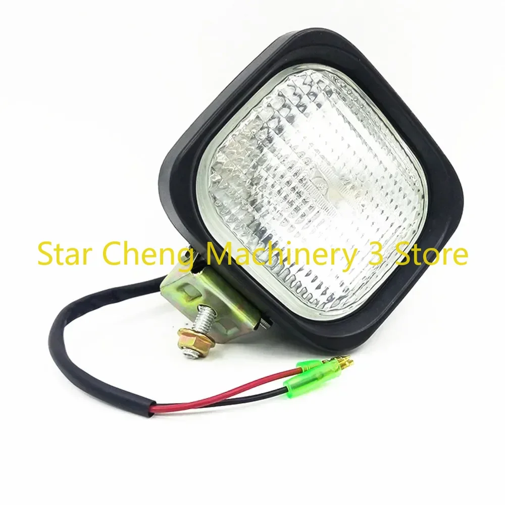 

For Kubota Excavator Work Lights Cab Dome Lights Spotlights Headlights U15 30 155 161 163 165 183 Parts