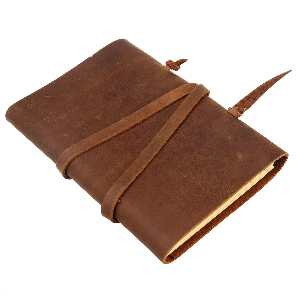 Imagem -04 - Azul em Branco Espiral Encadernado Diário Vintage Ledger Homens e Mulheres Cadernos