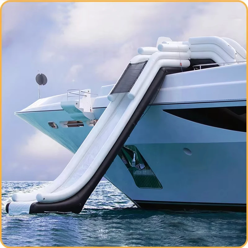 

Lake Sea Boat Inflatable Water Play Equipment Inflatable Water Yacht Slide for Sale