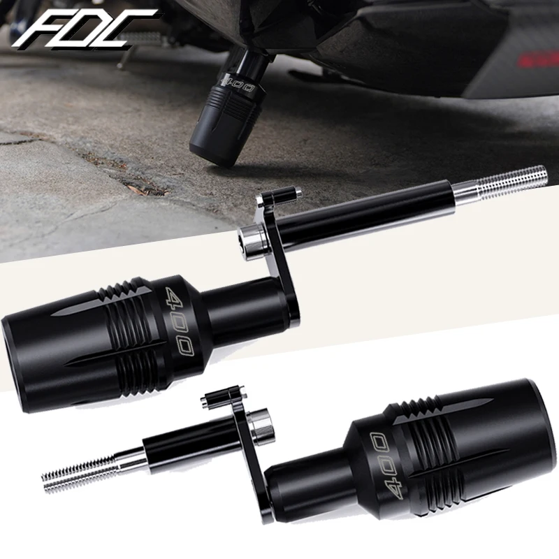 

For Kawasaki Ninja 400 NINJA400 Z400 Z 400 2018-2023 Motorcycle Accessories Frame Sliders Falling Protection Crash Protectors