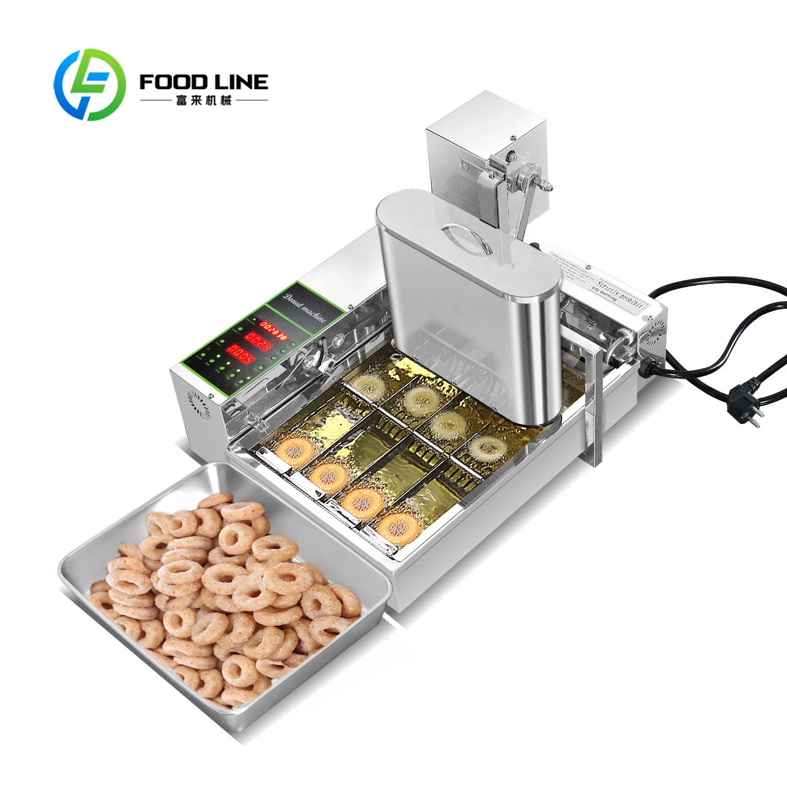 Customized size Small Maker 5.5L Donut Hopper Commercial Automatic Donut Machine For Sale