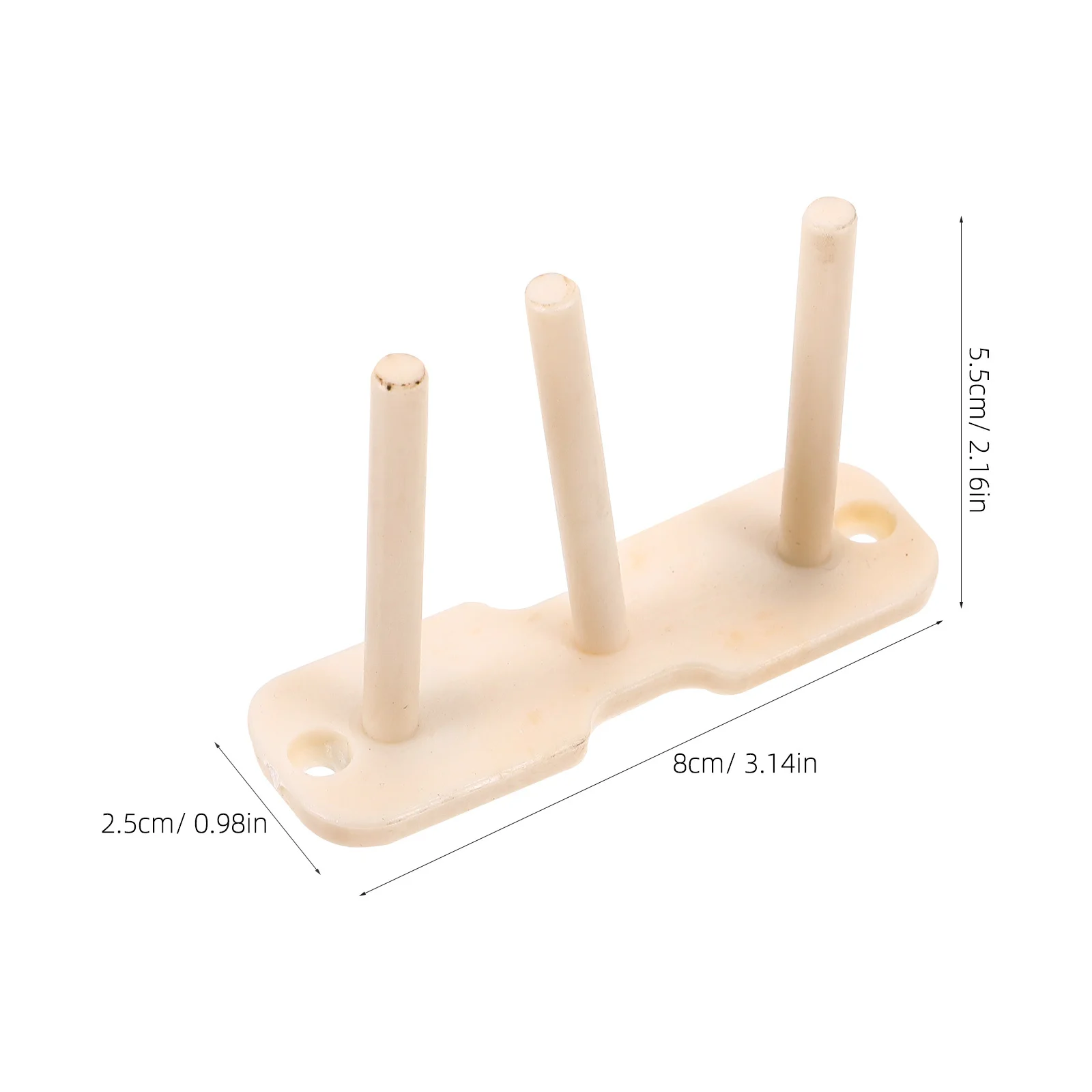 حامل بكرة بخيط بلاستيكي منظم رف تخزين حرفي متين للخياطة والتطريز ومكبات اللحف للاستخدام بنفسك