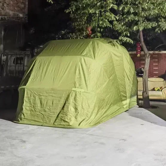 

Manual Simple Folding Carport Carport Car Tent Cover Parking Portable Car Garage Storage Bag