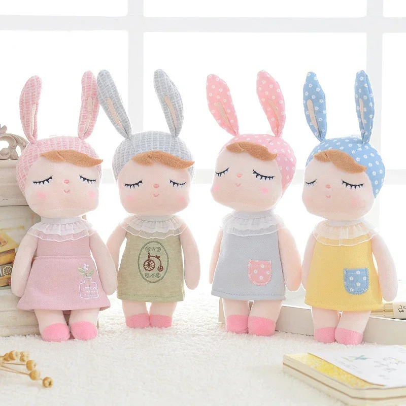 

Metoo Cute Doll Plush Soft Stuffed Plush Animals Baby Kids Toys Kawaii for Children Girls Boys Birthday Christmas Angela Rabbit