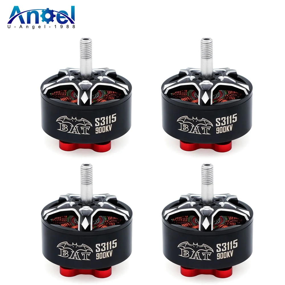 

1 / 2 / 4 pcs Surpass Hobby Bat S3115 3115 900KV 1050KV 5-8S Brushless Motor For FPV Racing RC Drone Parts