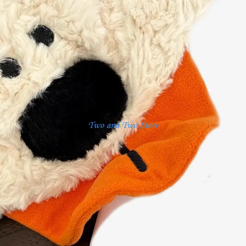 Hx6f comodo cappello a motivi per cani a motivi per clima per clima freddo per bambini