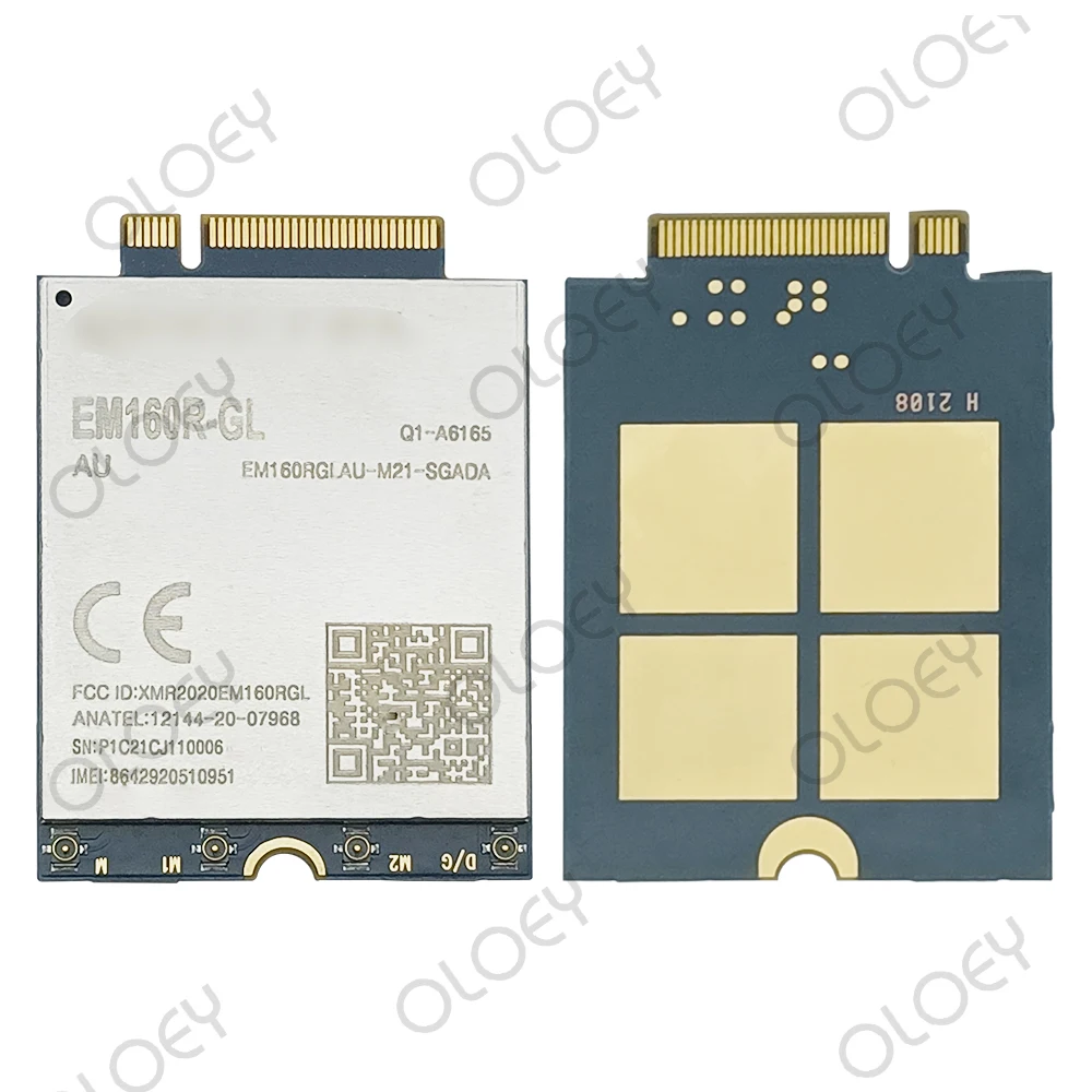 Quectel-Módulo de EM160R-GL EM160RGLAU-M21-SGADA, en lugar de EM12-G Advanced LTE-A Cat16 M.2, banda Global, compatible con MIMO