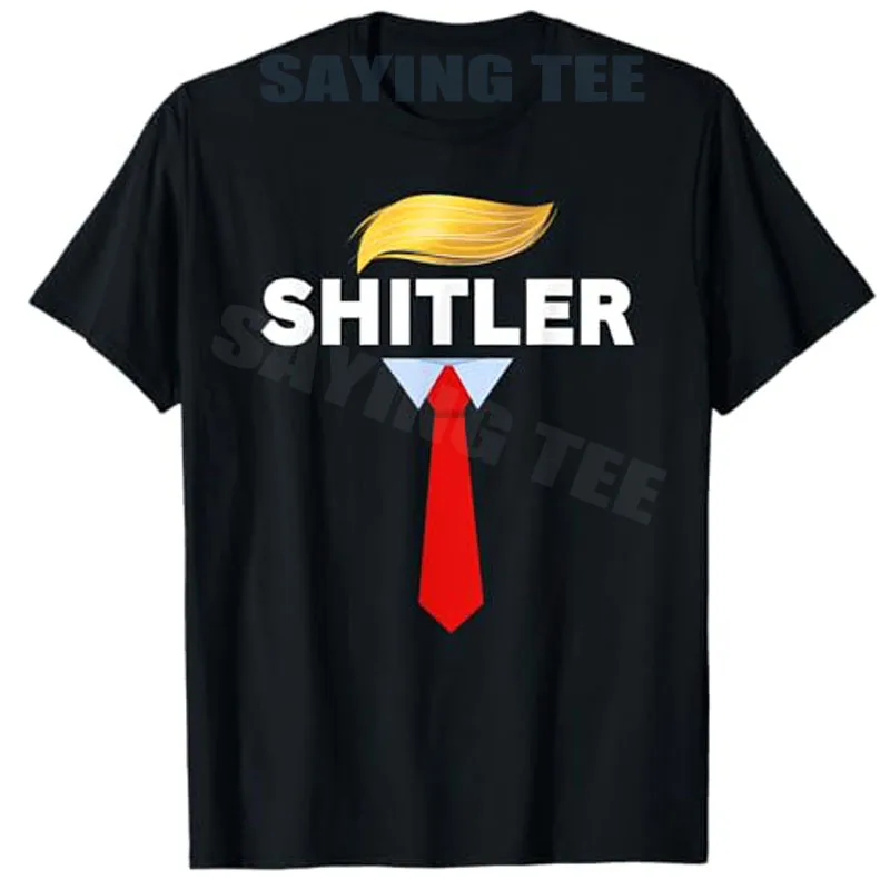 

SHITLER Funny Sarcastic Pun Graphic Tee Adult Humor Halloween Costume T-Shirt Y2k Joke Saying Tee Top Daddy Husband Novelty Gift