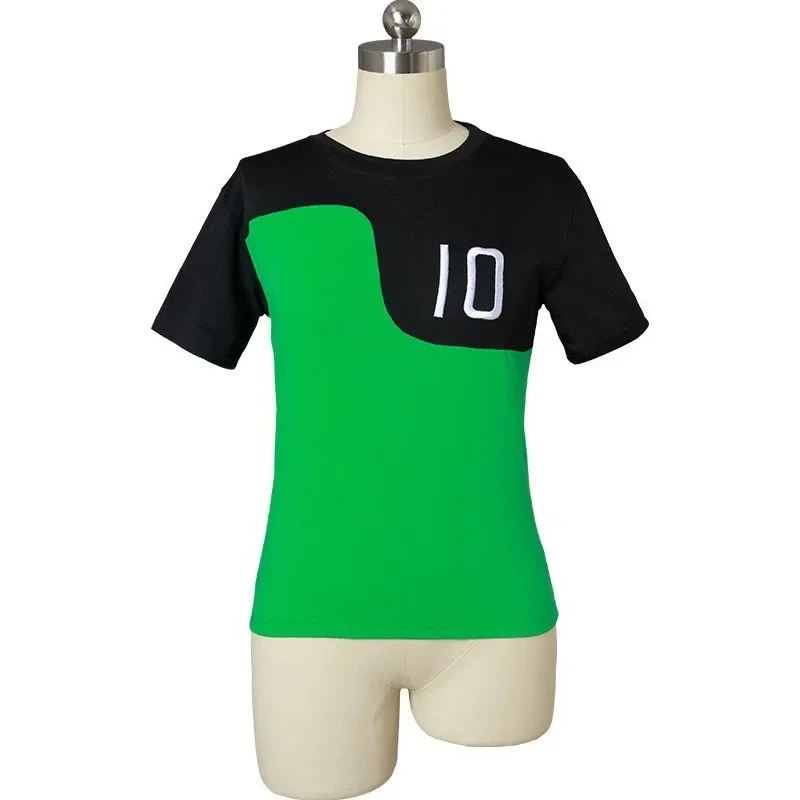 Anime ben10 Alien Force Tennyson Cosplay Costume Halloween Outfits Unisex Sweatshirt Jacket Hoodies Zipper Coat Casual Uniforms