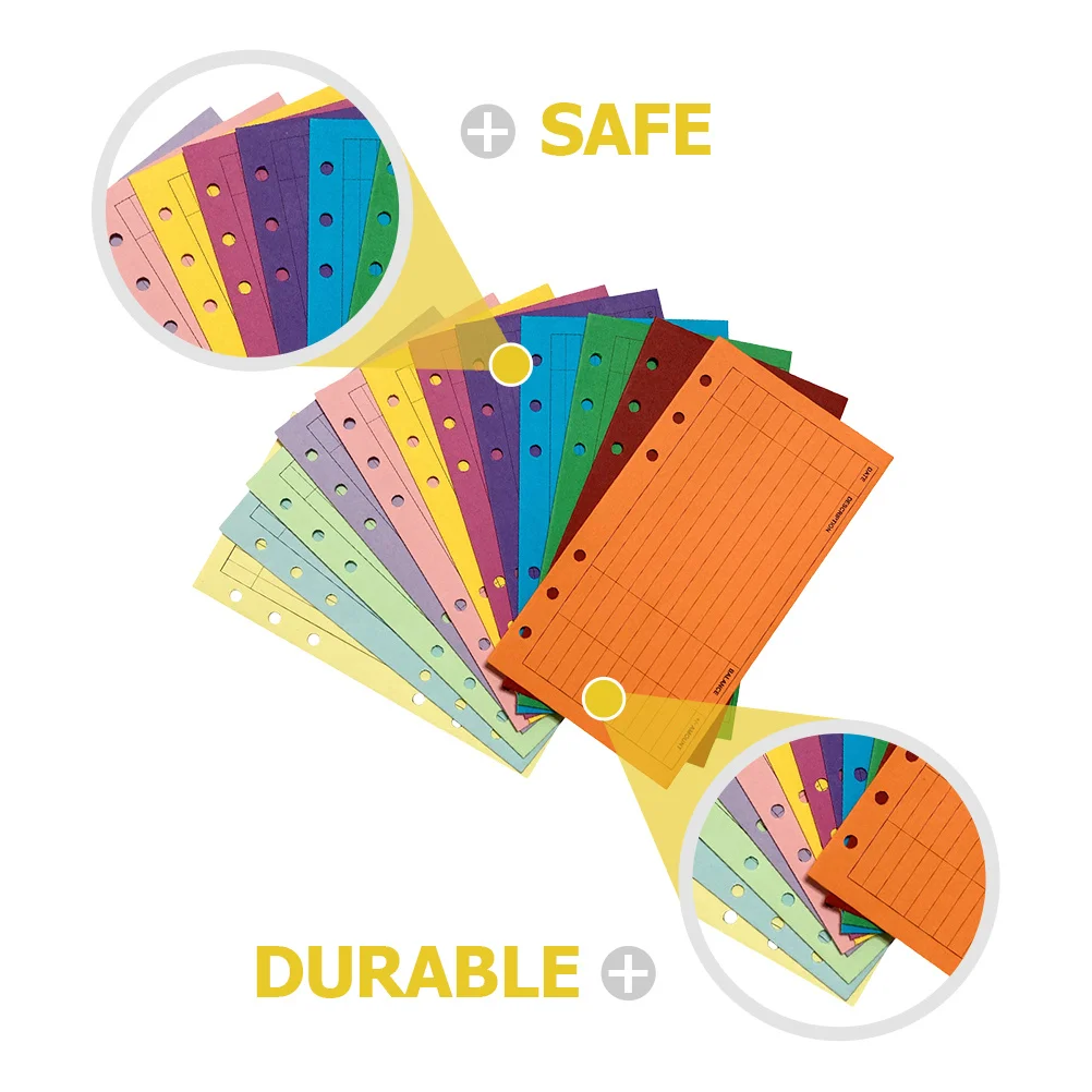 

12Pcs Budget Envelops Sulfite Paper Portable Cash Envelops System Budget Planning Sheets Expense Tracker Cash Envelop