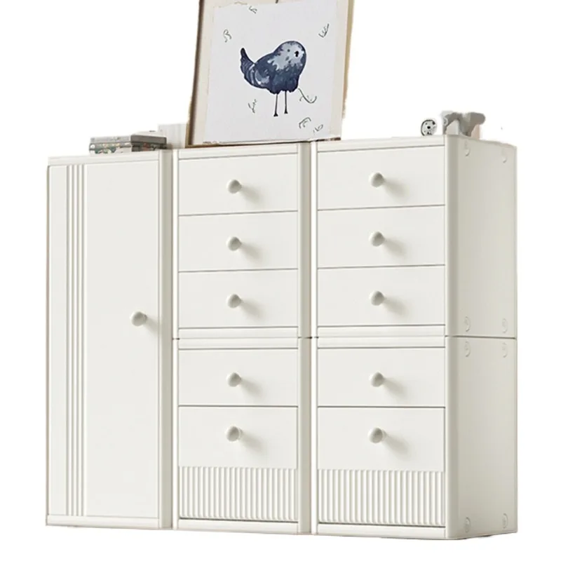 

Children's furniture cartoon multi-functional baby toy cabinet multi-layer children's clothing cabinet plastic storage drawer