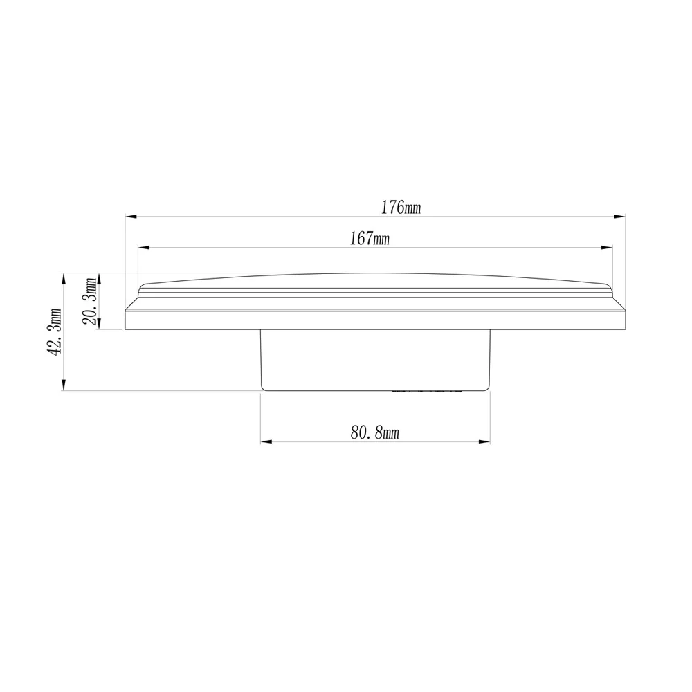 Imagem -03 - Refletor de Piscina de Led Colorido Colorido Branco Quente e Frio 18w 24w 30w 35w 42w