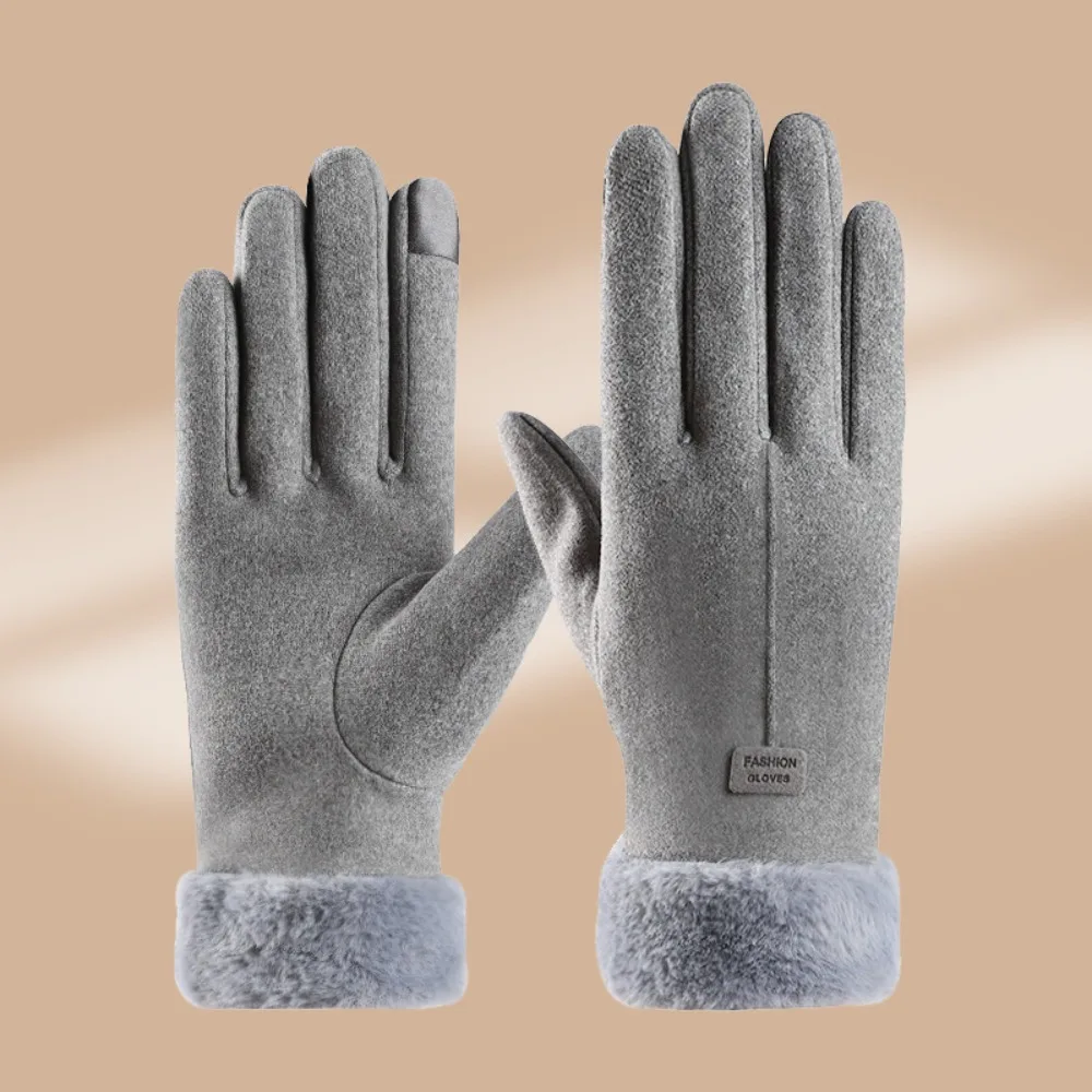 قفازات شتوية جديدة قابلة للمس، قفازات دافئة كاملة الأصابع للقيادة، قفازات التزلج والرياضات الخارجية