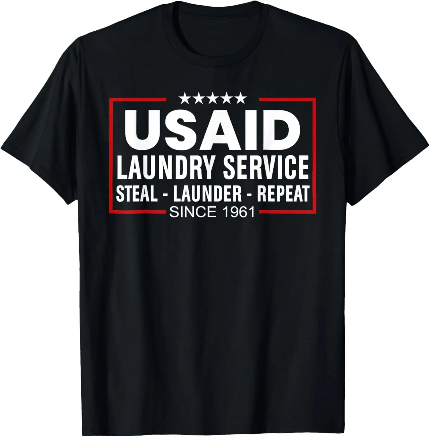 USAID Laundry Service Laundering Money since 1961 D.O.G.E. T-Shirt Hoodie